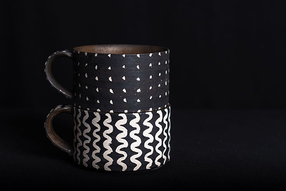 阿部有希・大橋睦 2人展『Earth Skin』の作品