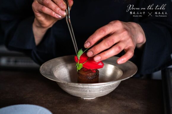 饗庭三七子・塚本友太 2人展『Poem on the table』