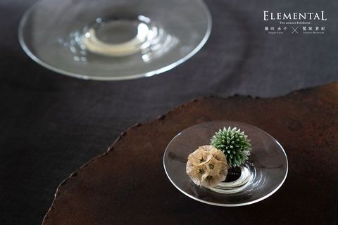 藤田永子・鷲塚貴紀 2人展『Elemental』、2日目です